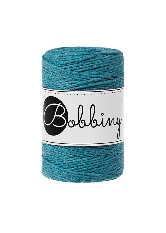 Makramē virve 3PLY - Teal